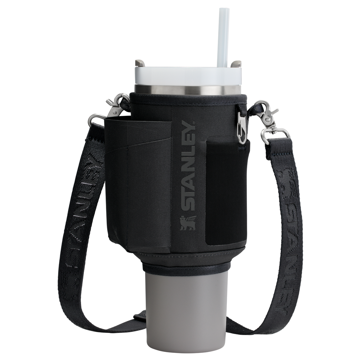 Stanley The All Day Quencher Carry-All 40oz - Black, front view