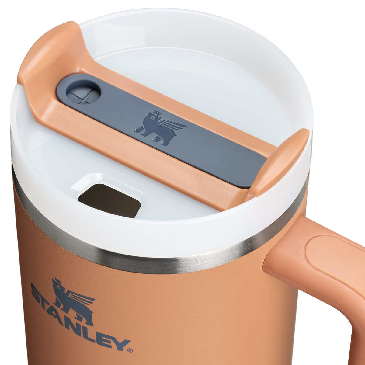 Stanley The Quencher H2.0 Flowstate Tumbler 40oz - TOAST - lid detail