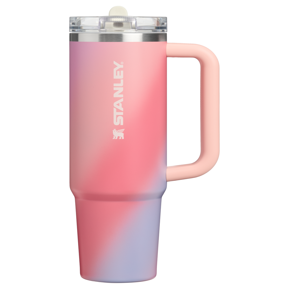 Stanley Quencher ProTour Flip Straw Tumbler 30oz Sunset Spiral front