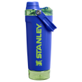 Stanley Vitalize Shaker Bottle 20oz Cobalt Chartreuse front
