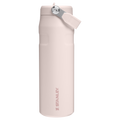 Stanley The Iceflow Bottle With Flip Straw Lid 24oz - Rose Quartz, front view