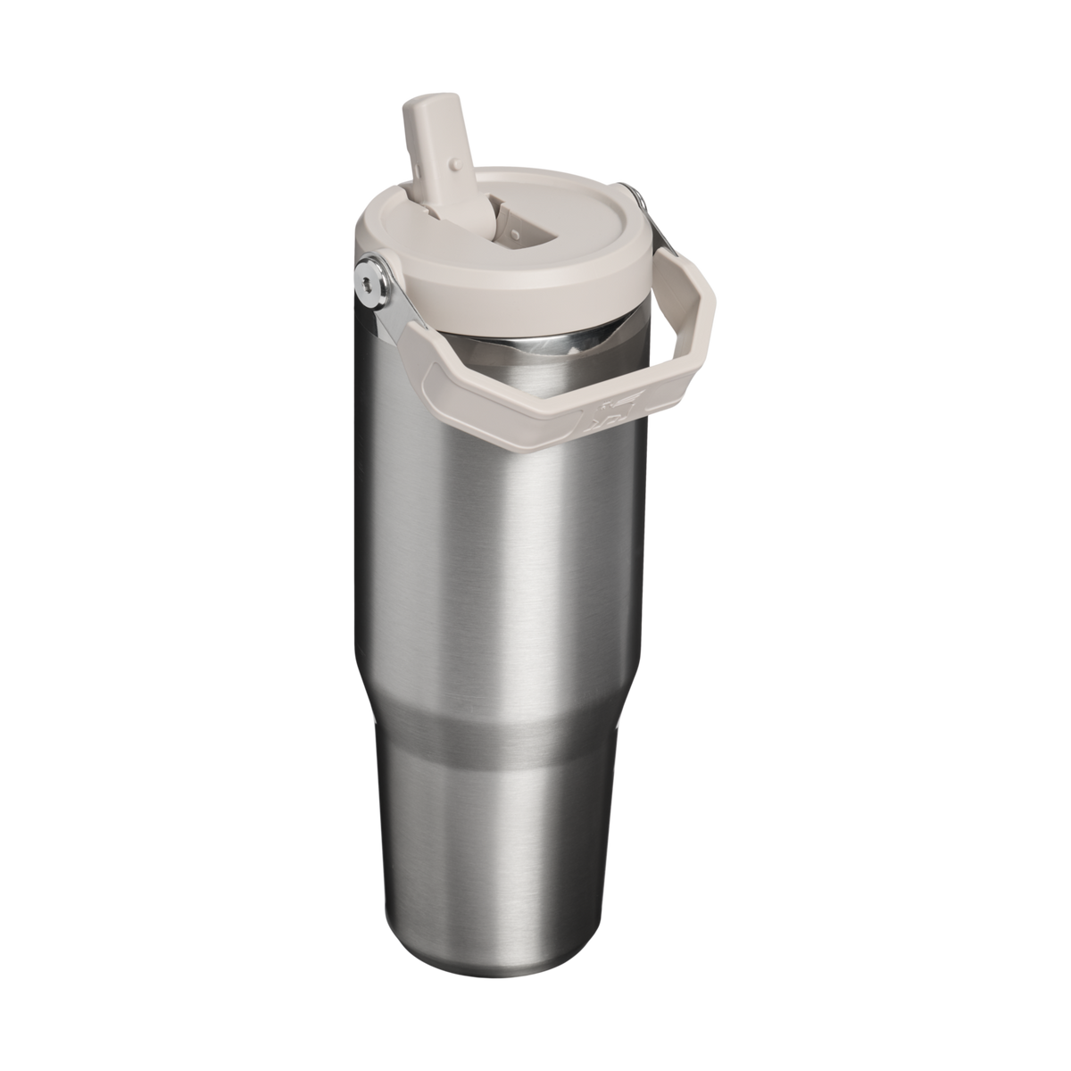 Stanley The Iceflow Flip Straw Tumbler 30oz - STAINLESS STEEL ASH - back
