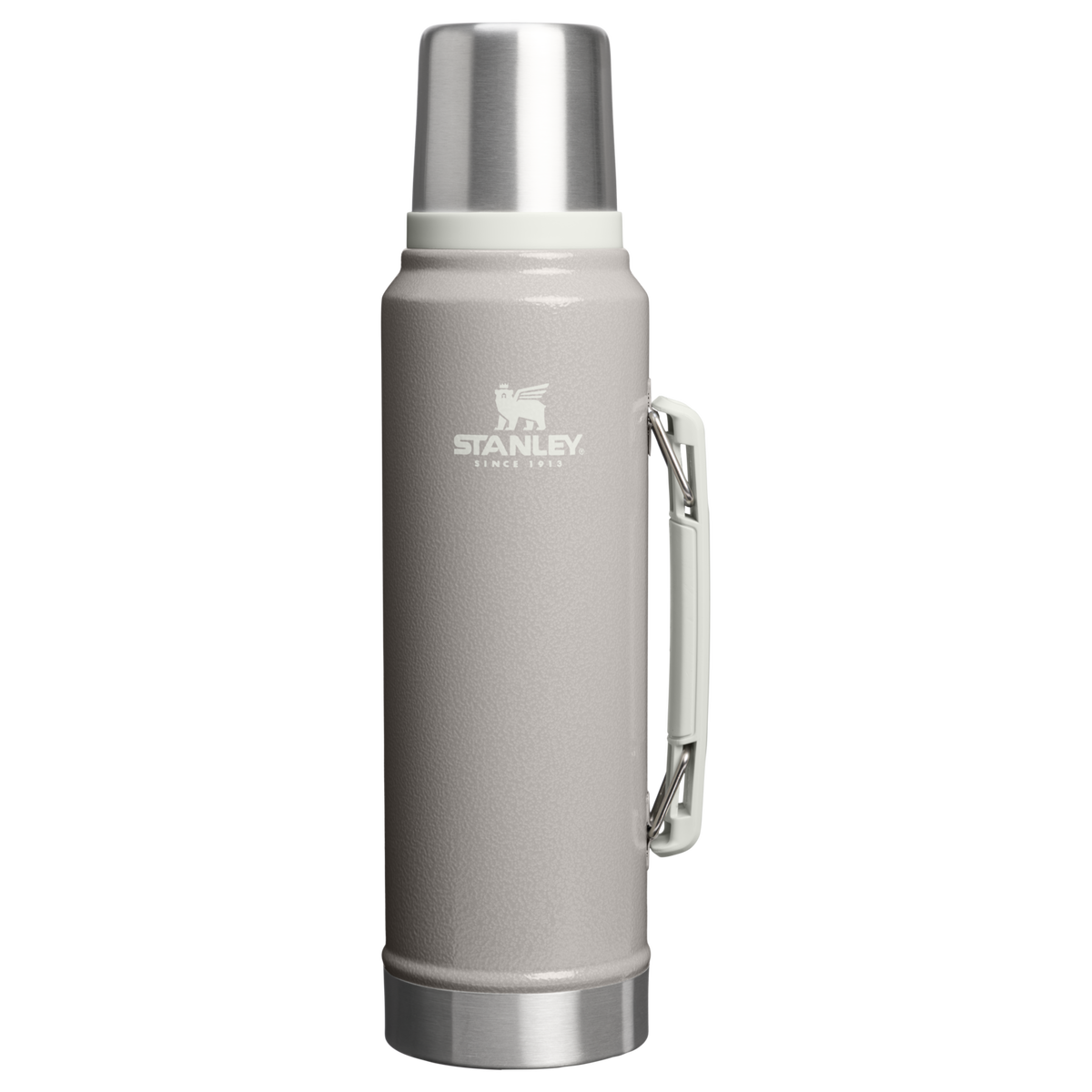 Stanley Classic Legendary Bottle 1.1 QT - Hammertone Ash, front view