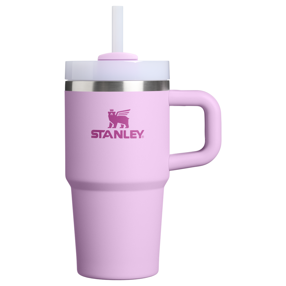 Stanley Quencher H2.0 Flowstate Tumbler 20oz Soft Orchid front