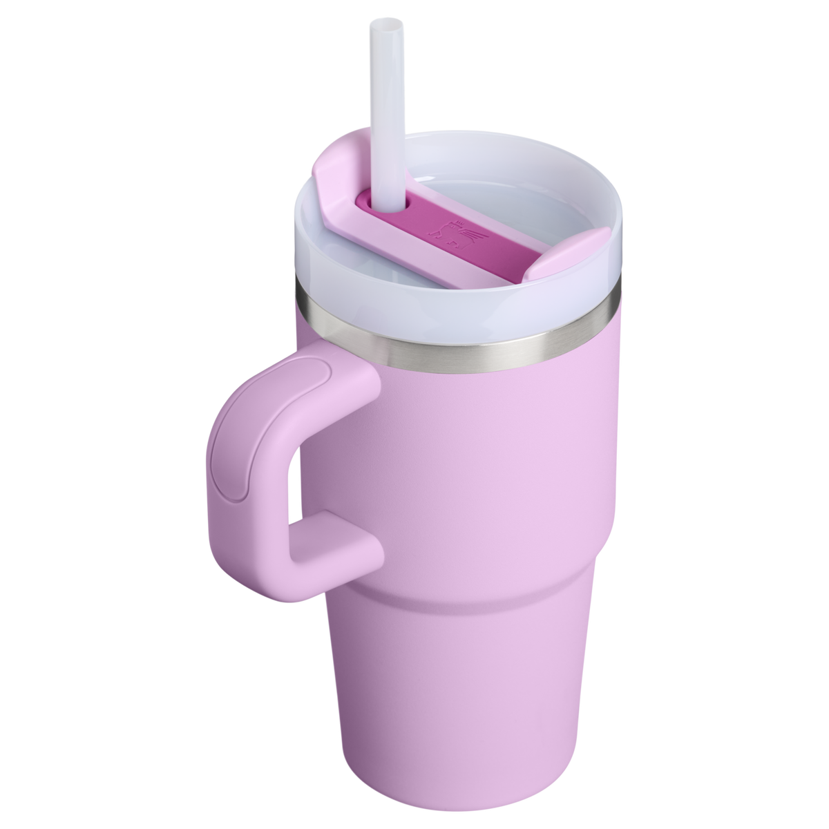 Stanley Quencher H2.0 Flowstate Tumbler 20oz Soft Orchid back