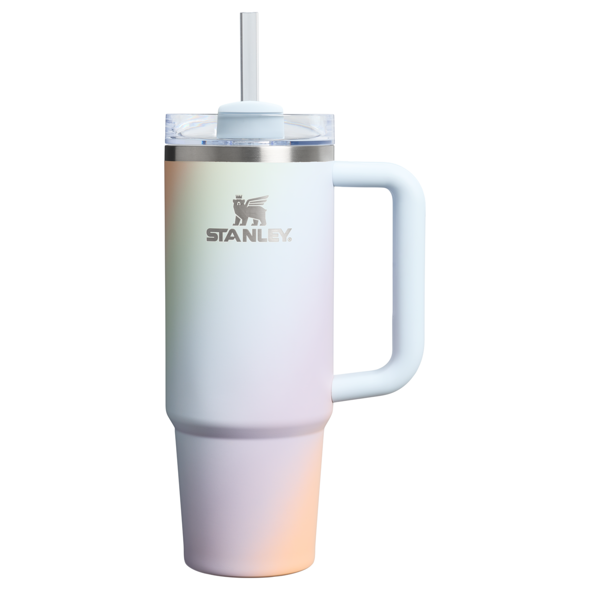 Stanley Quencher H2.0 Flowstate Tumbler 30oz Sunrise Spiral front