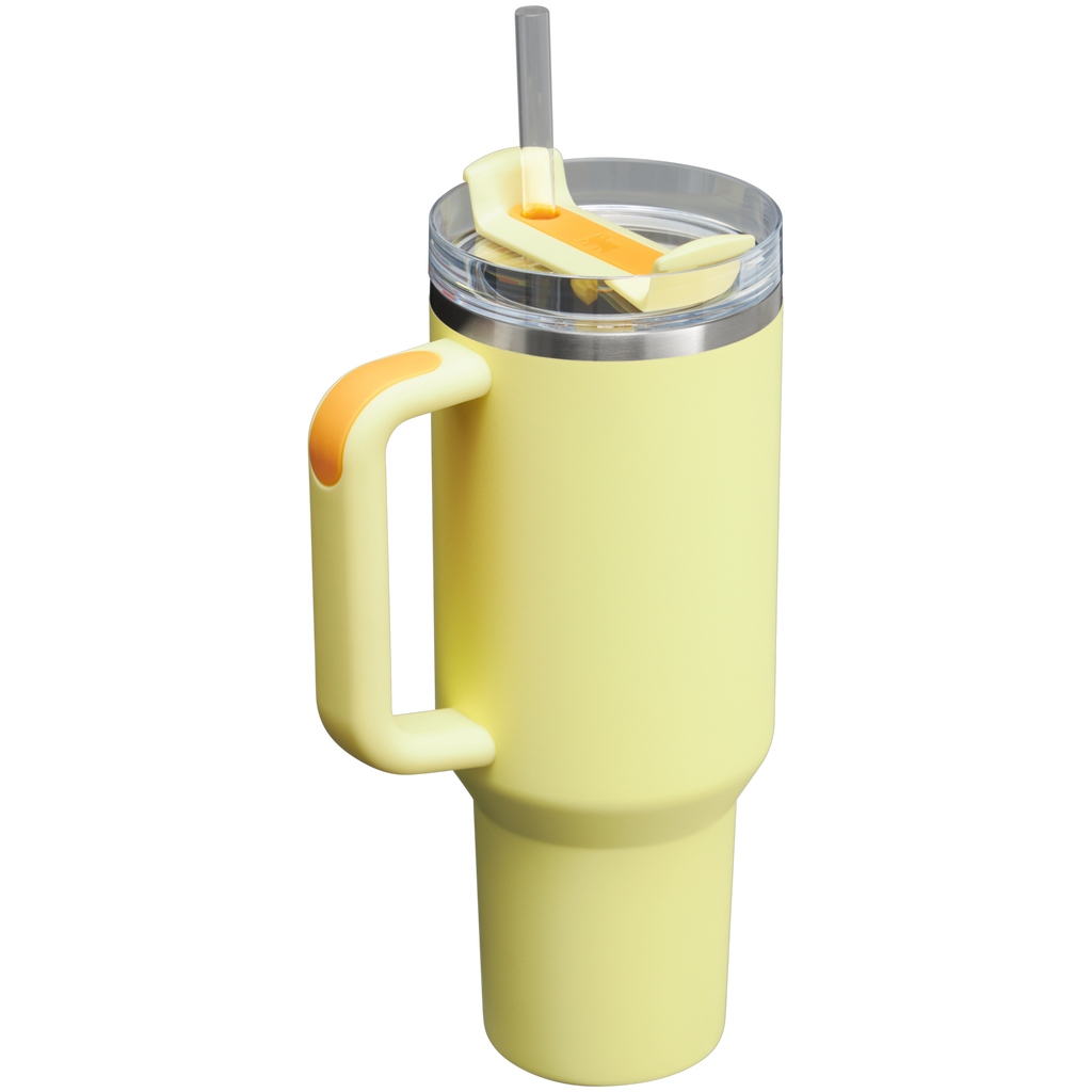 Stanley Quencher H2.0 Flowstate Tumbler 40oz Sunshine back