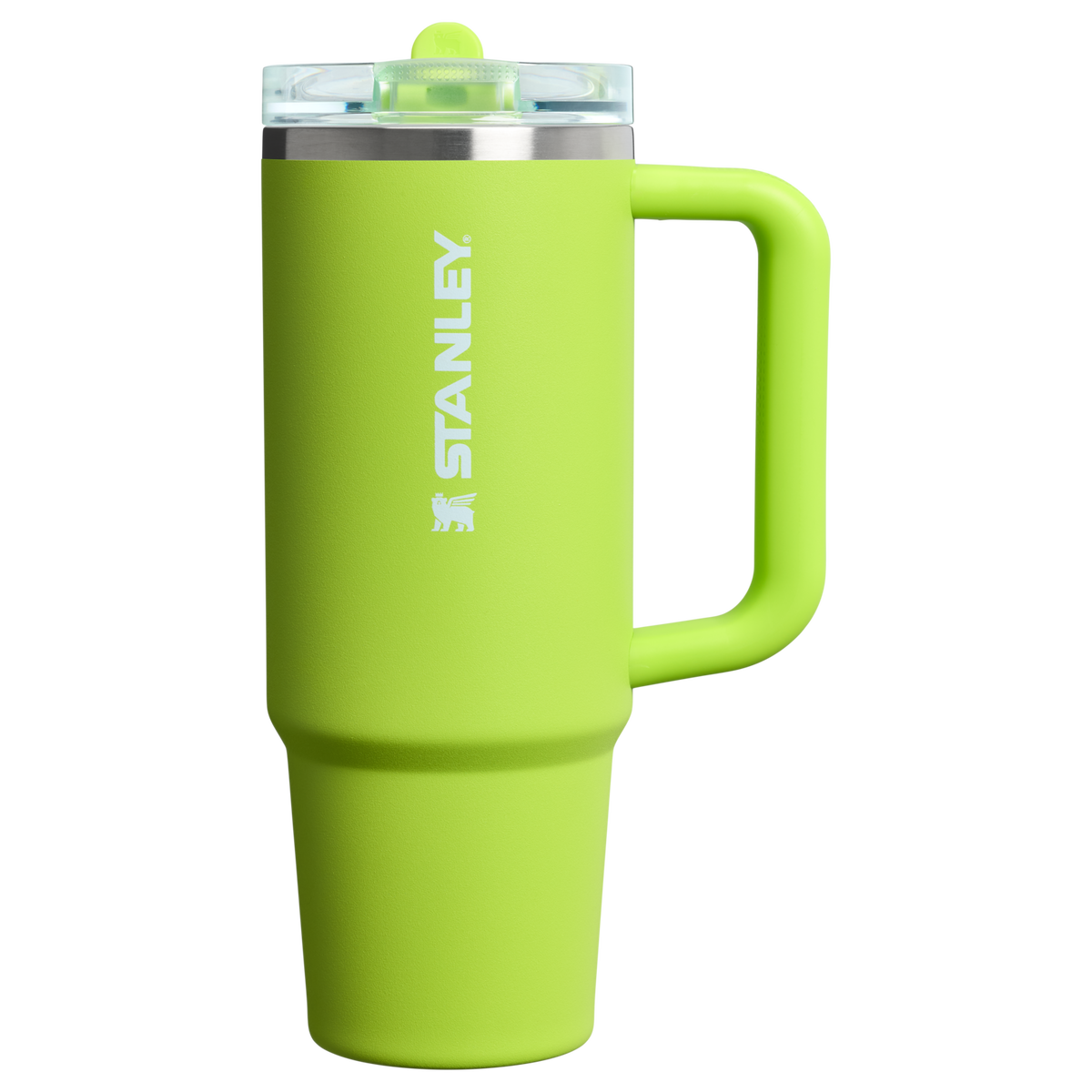 Stanley The Quencher ProTour Flip Straw Tumbler 30oz - Chartreuse, front view