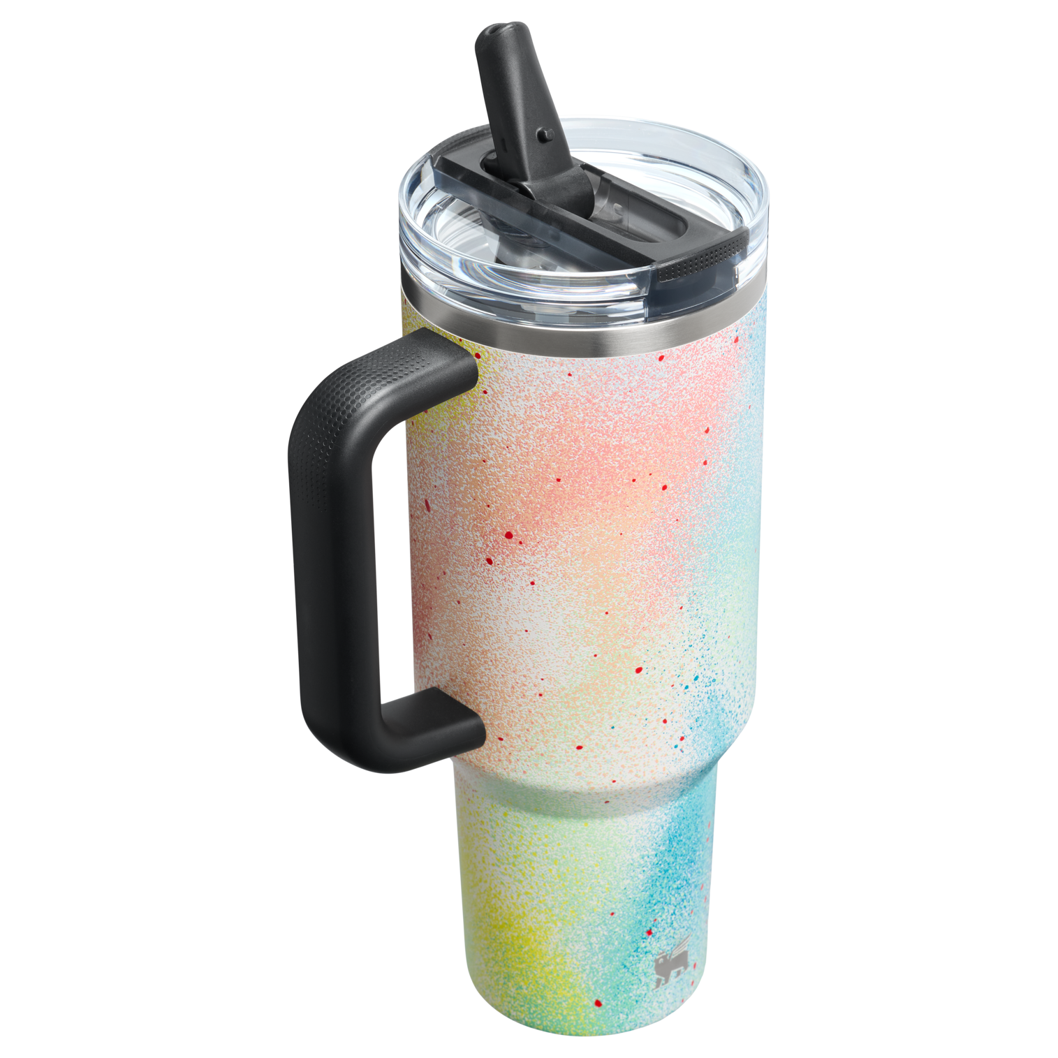 Stanley Quencher ProTour Flip Straw Tumbler 40oz Atomic Techgrain back