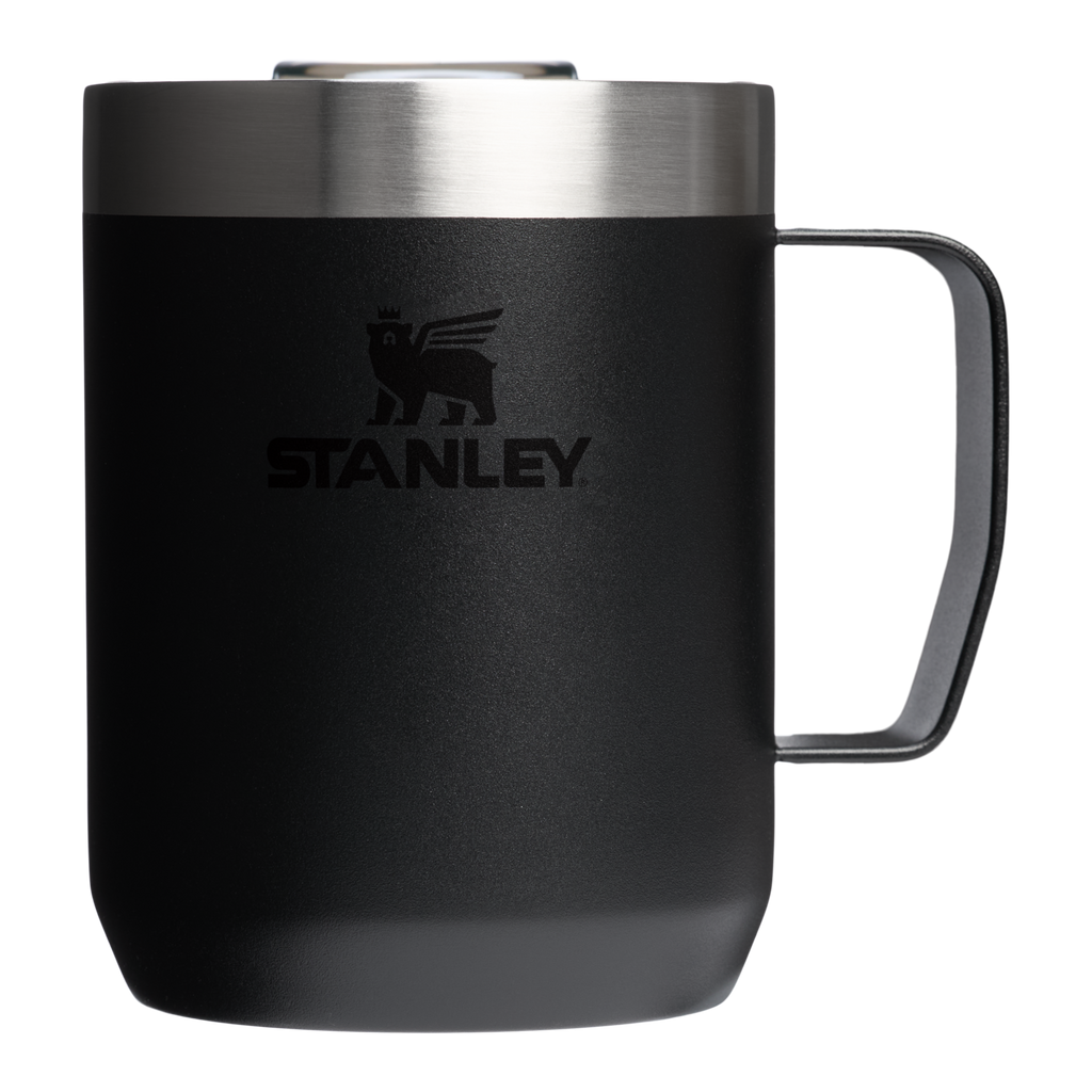 Stanley The Everyday Camp Mug 8oz - BLACK 2.0 - front