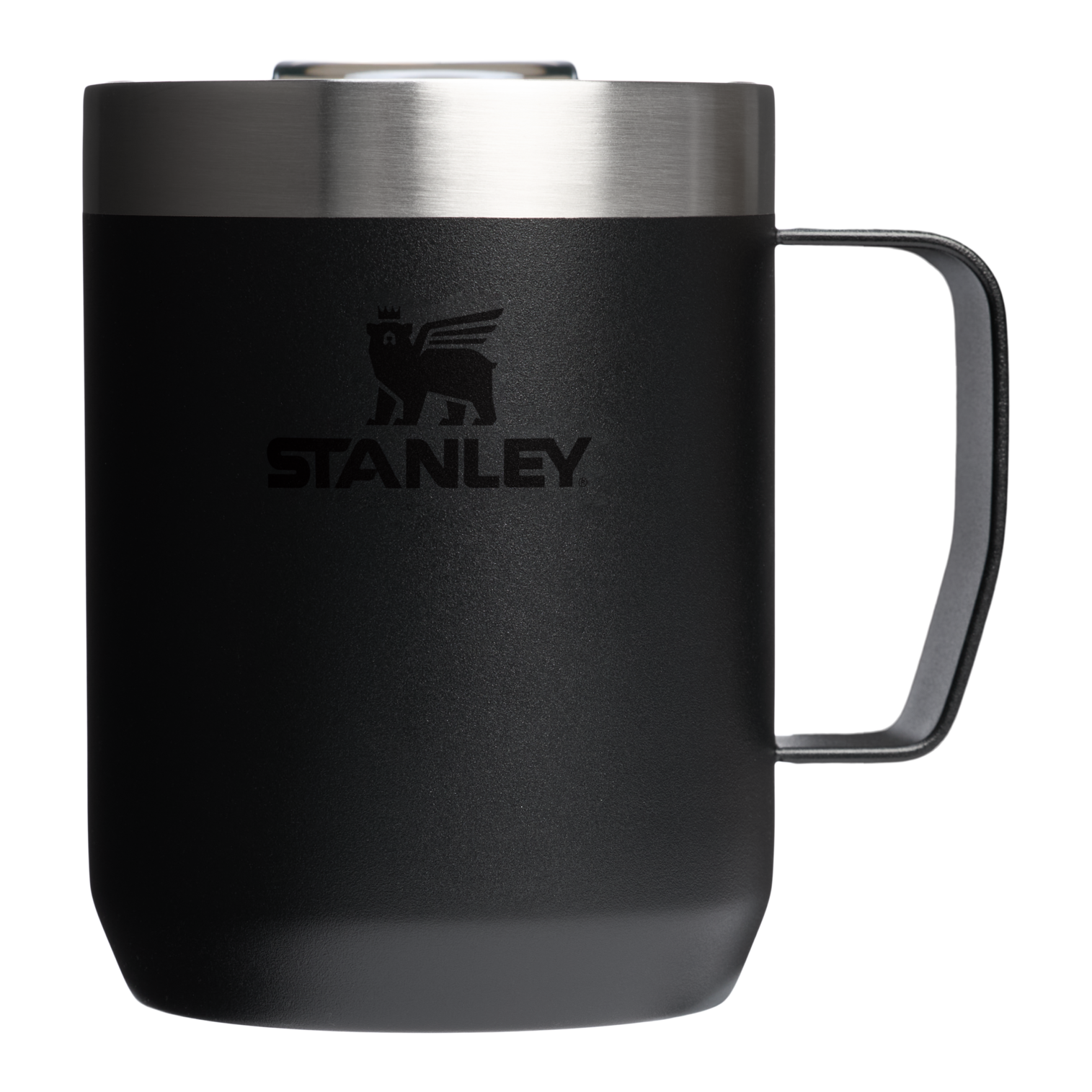 Stanley The Everyday Camp Mug 8oz - BLACK 2.0 - front
