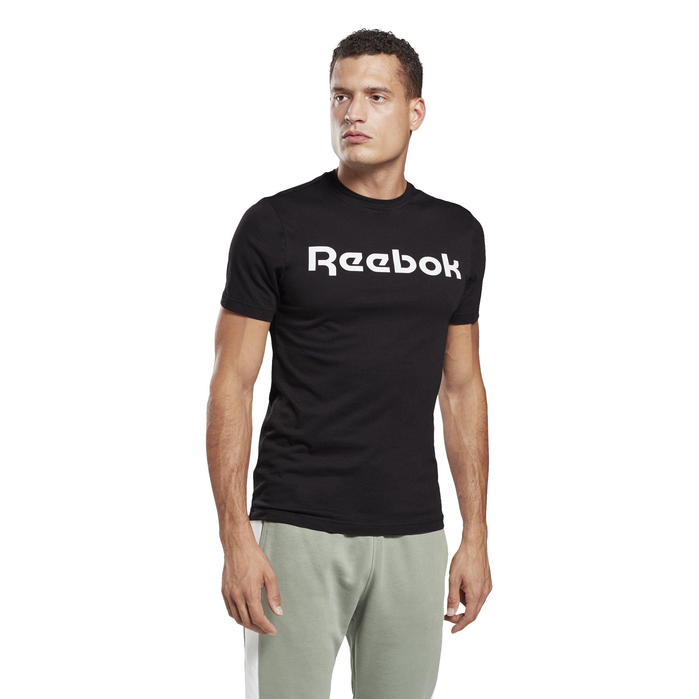 Reebok Linear Read Tee - Black - front