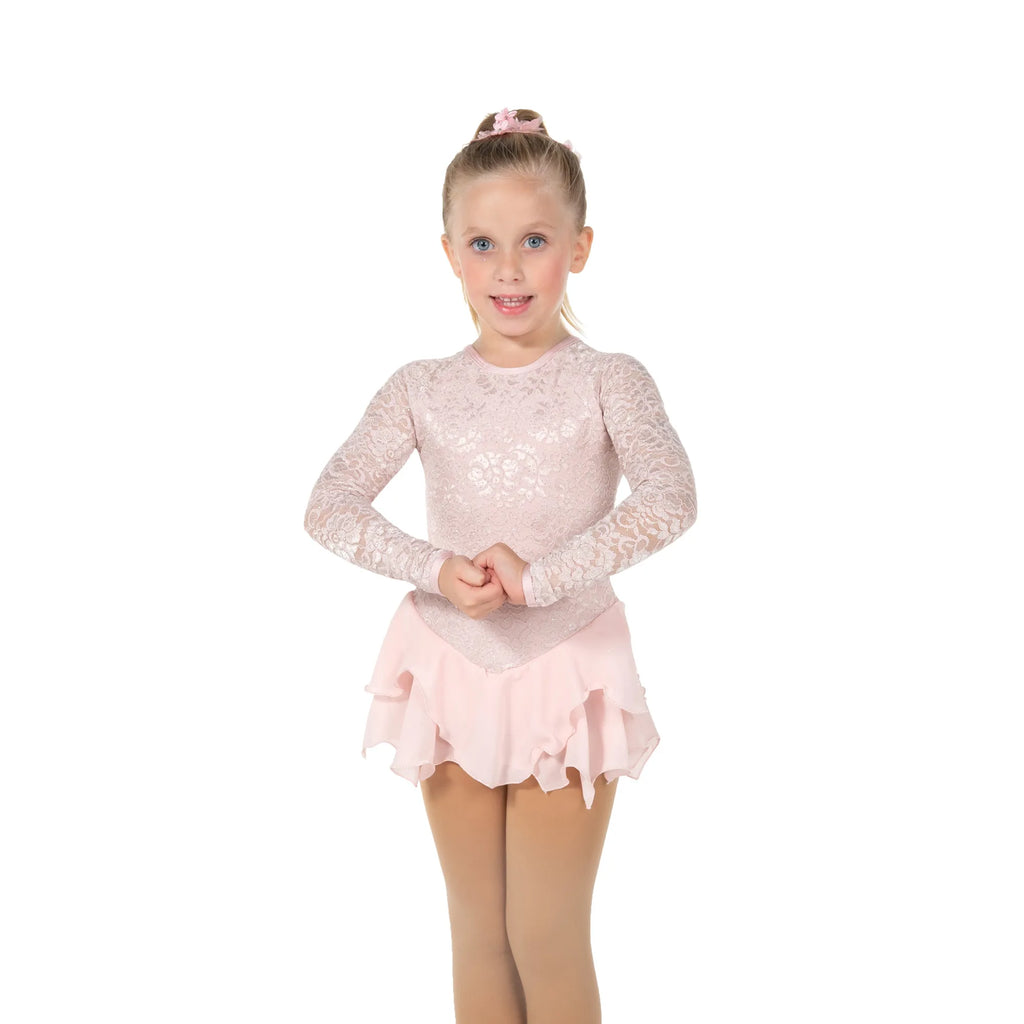 Jerrys Skating World Tulip Lace Dress – Blush Pink