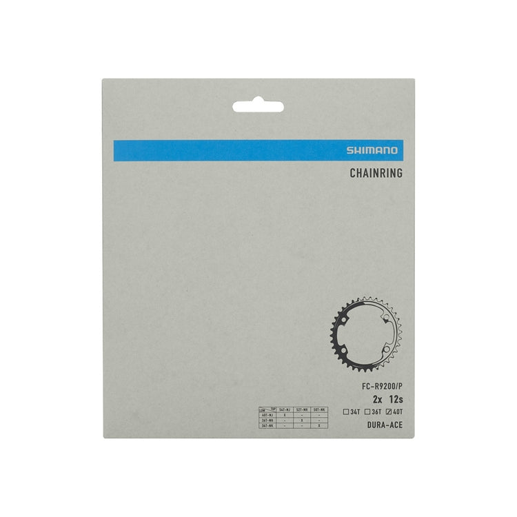 Shimano Dura-Ace FC-R9200 40T chainring retail packaging