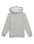 Champion Girl's Youth Marble Script Powerblend Fleece Hoodie
