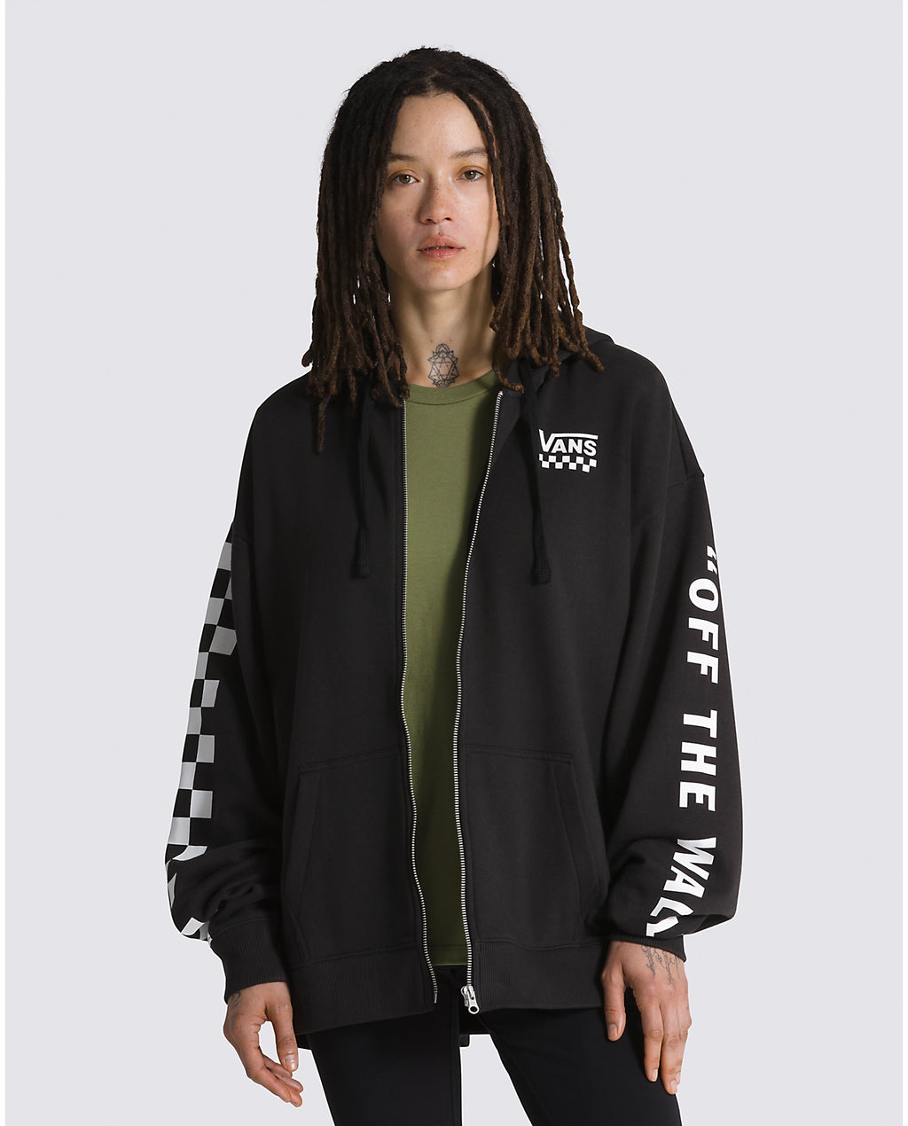 Women's Extra Fun Oversized Full Zip Hoodie