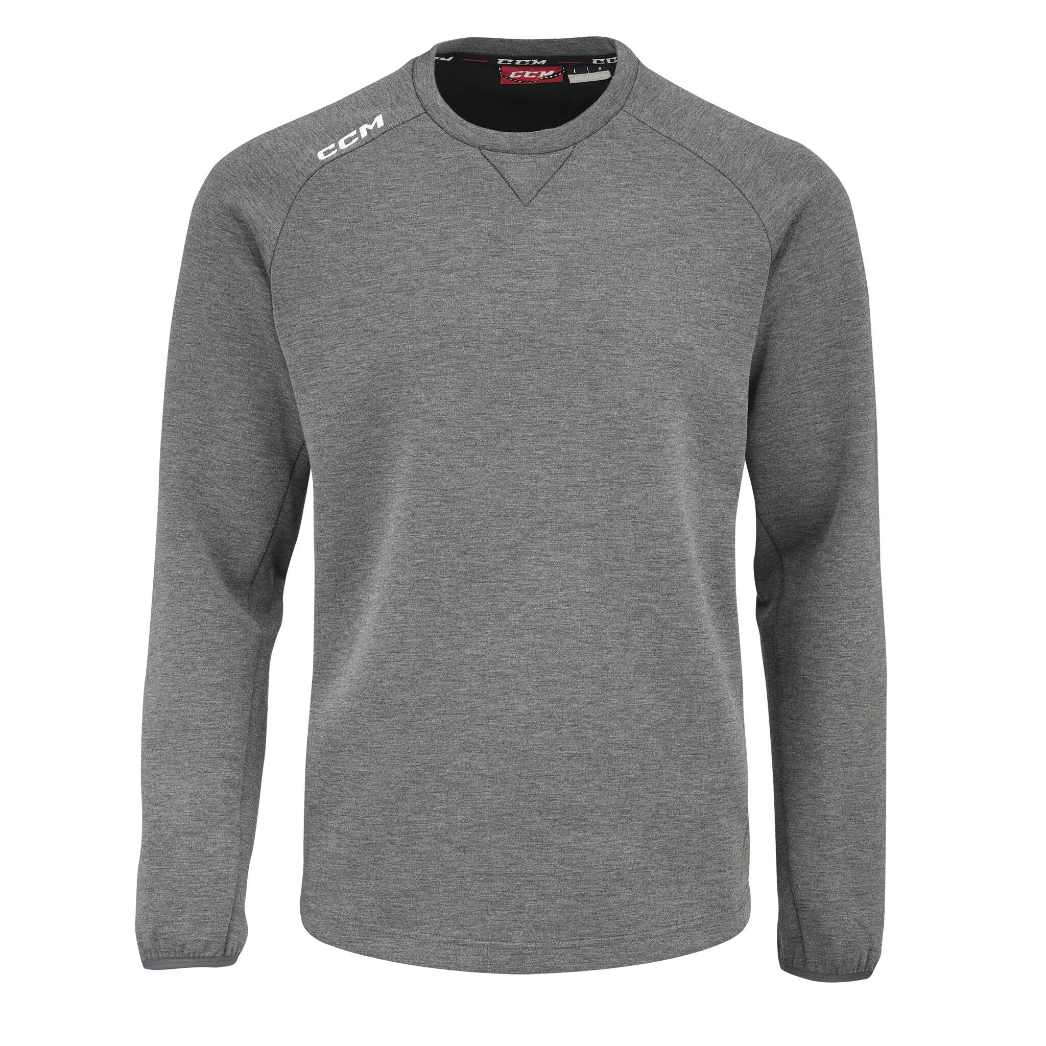 CCM Team Pullover Locker Crew - Dark Grey Heather