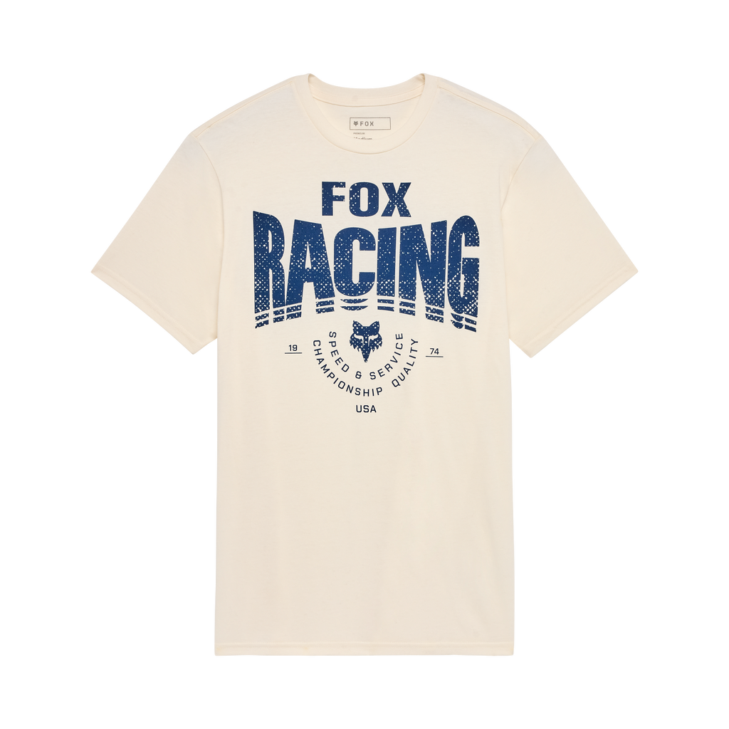 Fox Men's Tread Premium Tee - Off White - Front