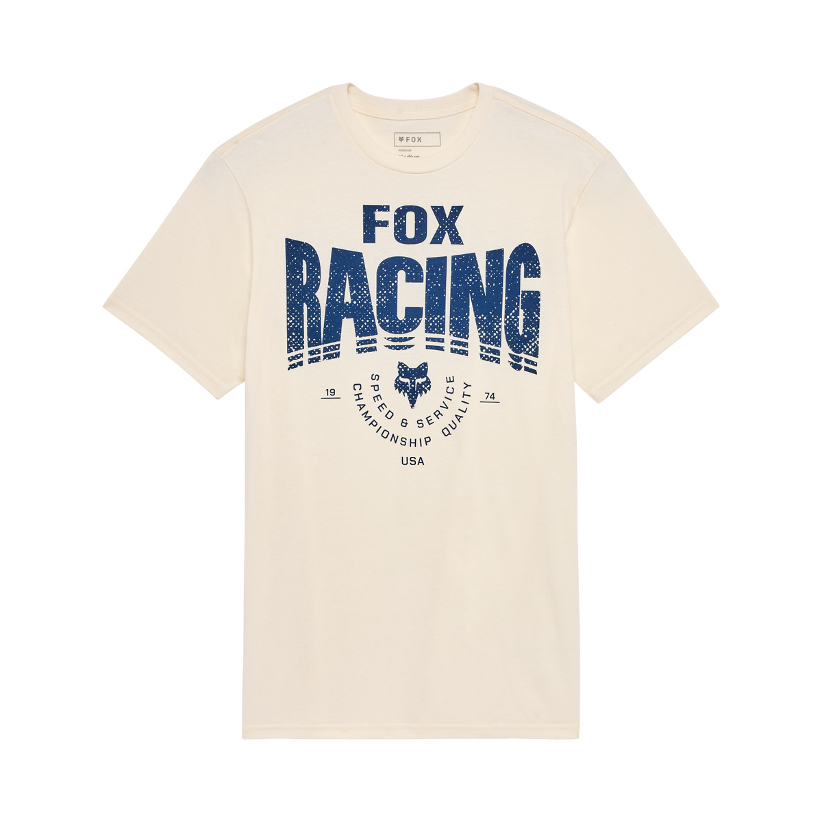 Fox Men's Tread Premium Tee - Off White - Front