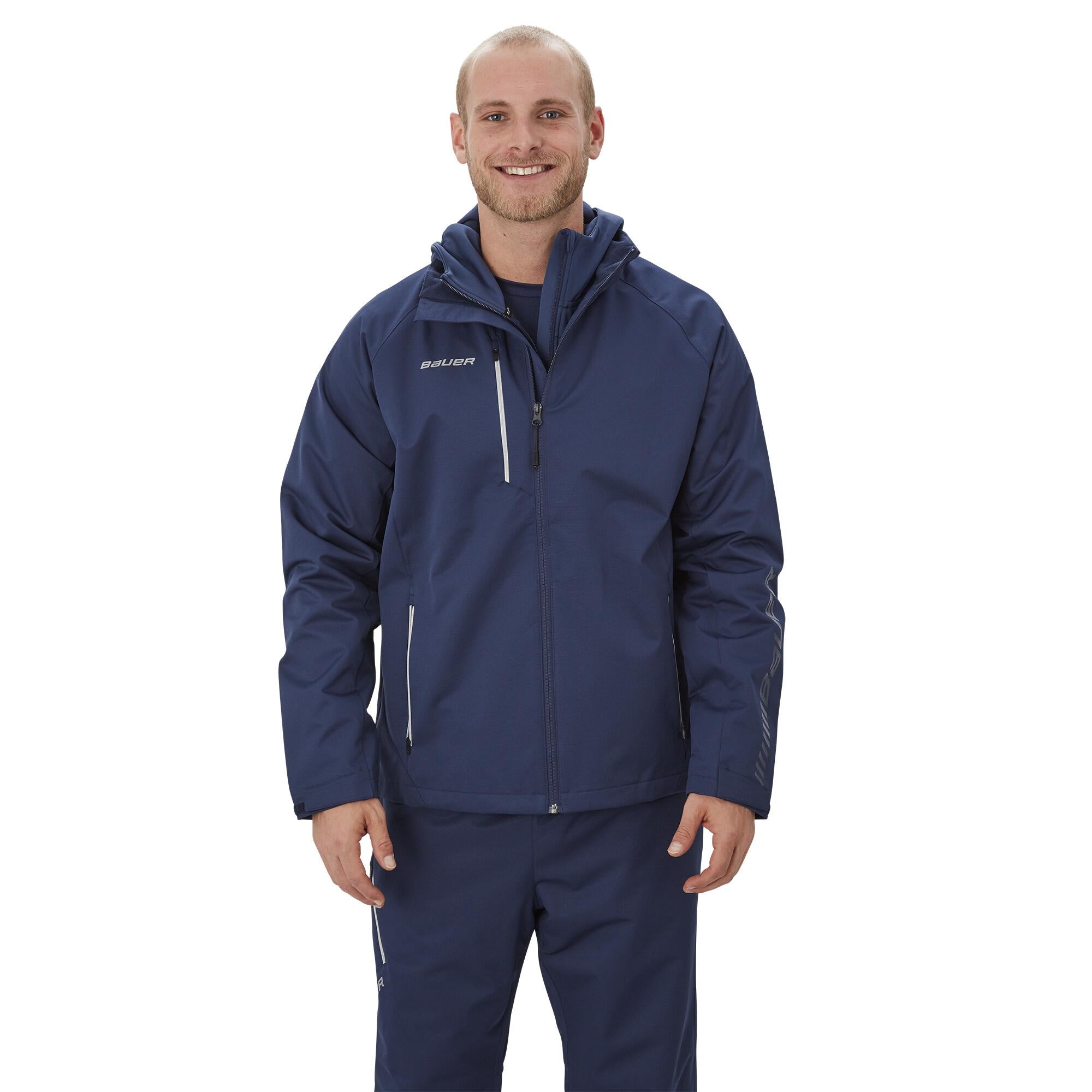 Adult Supreme Lightweight Full Zip Jacket - Navy - front alt