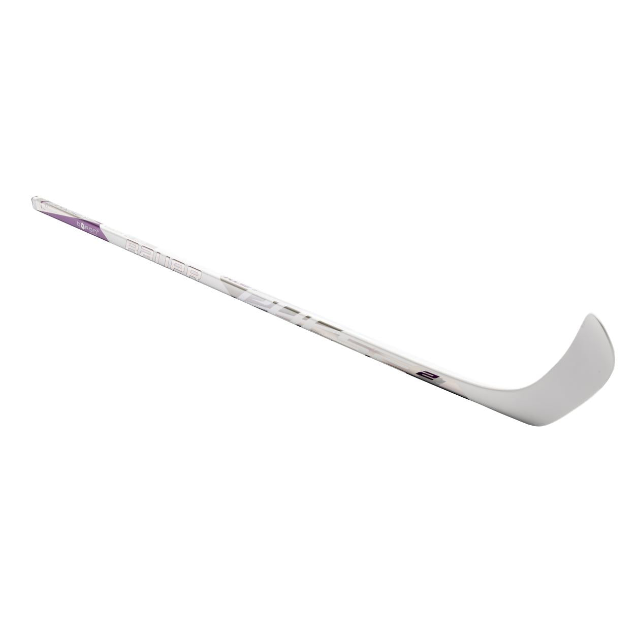 Bauer Junior Pulse2 Hockey Stick - White - 2026 — blade