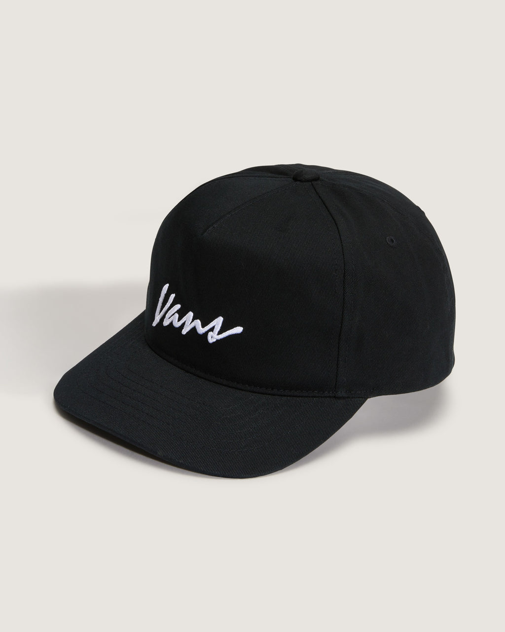 Vans Youth Classic Script Snapback Black front