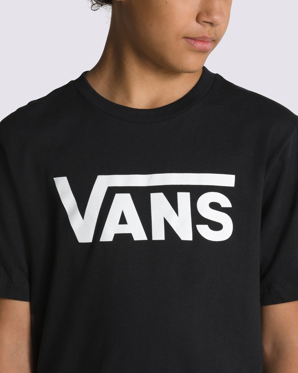 Vans Kids Classic T-Shirt Black/White detail