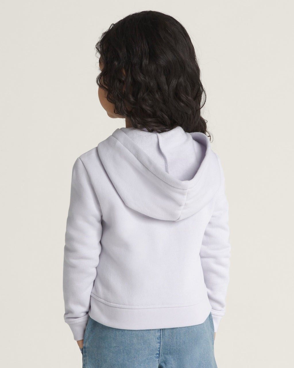 Vans Toddler Girls' Daisy Break Full-Zip Hoodie Evening Haze detail