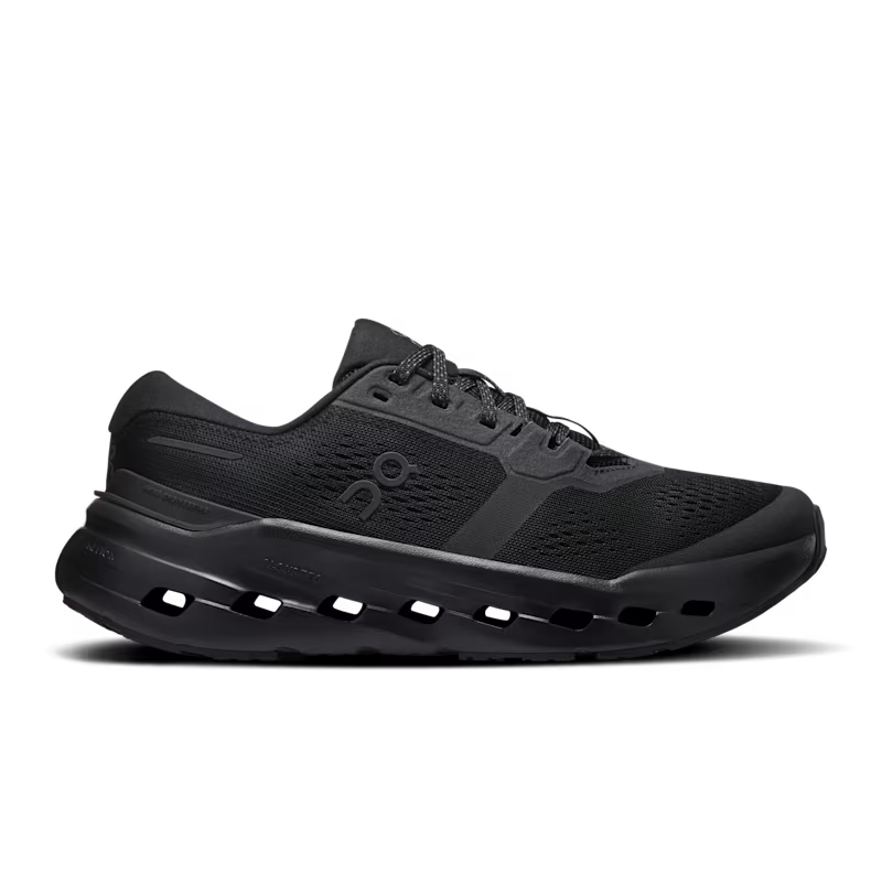 On Men's Cloudrunner 3 Wide - Black/Black