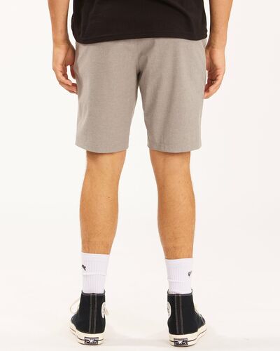 Billabong Crossfire Walkshort Mid Grey back