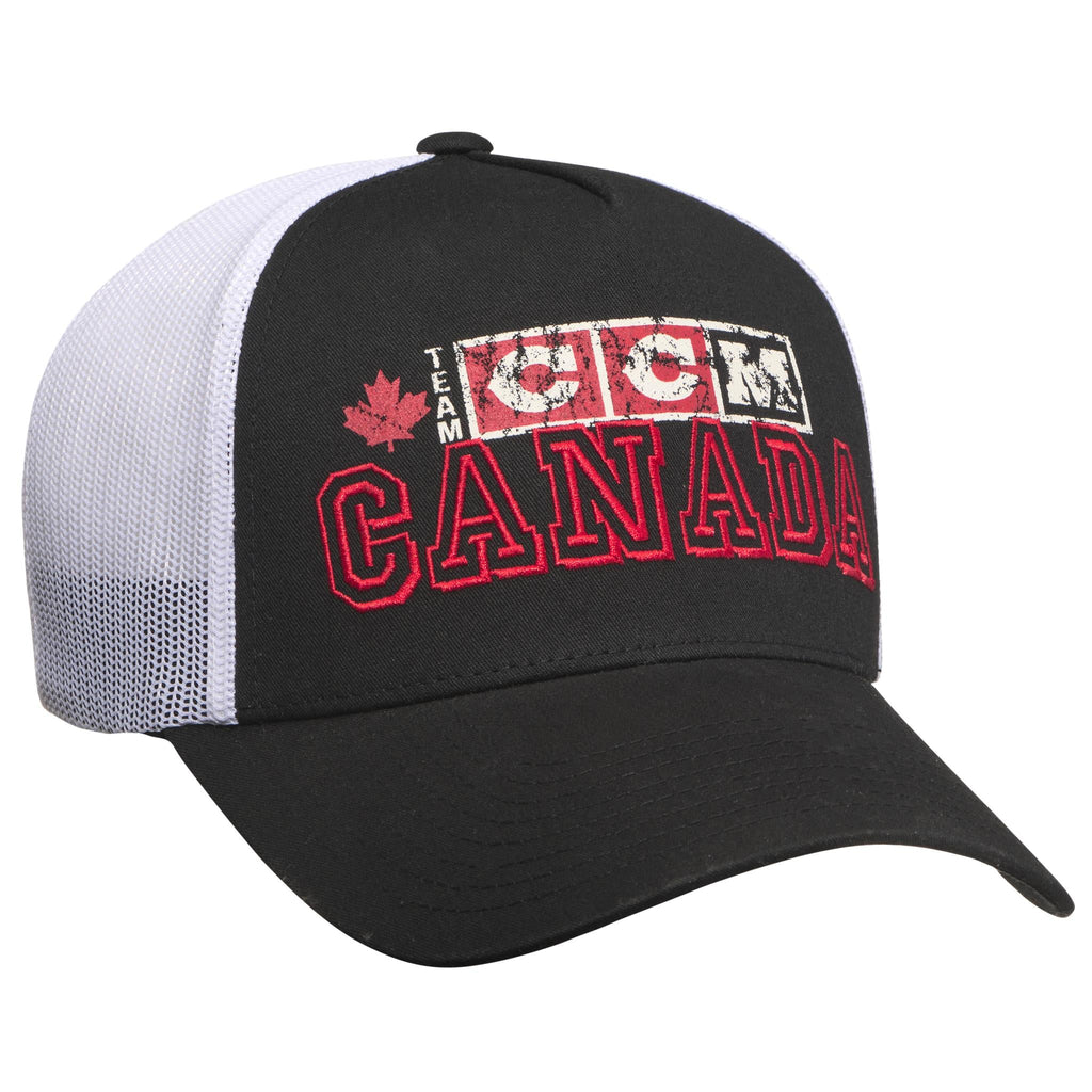 CCM Team Canada Meshback Trucker Hat - front