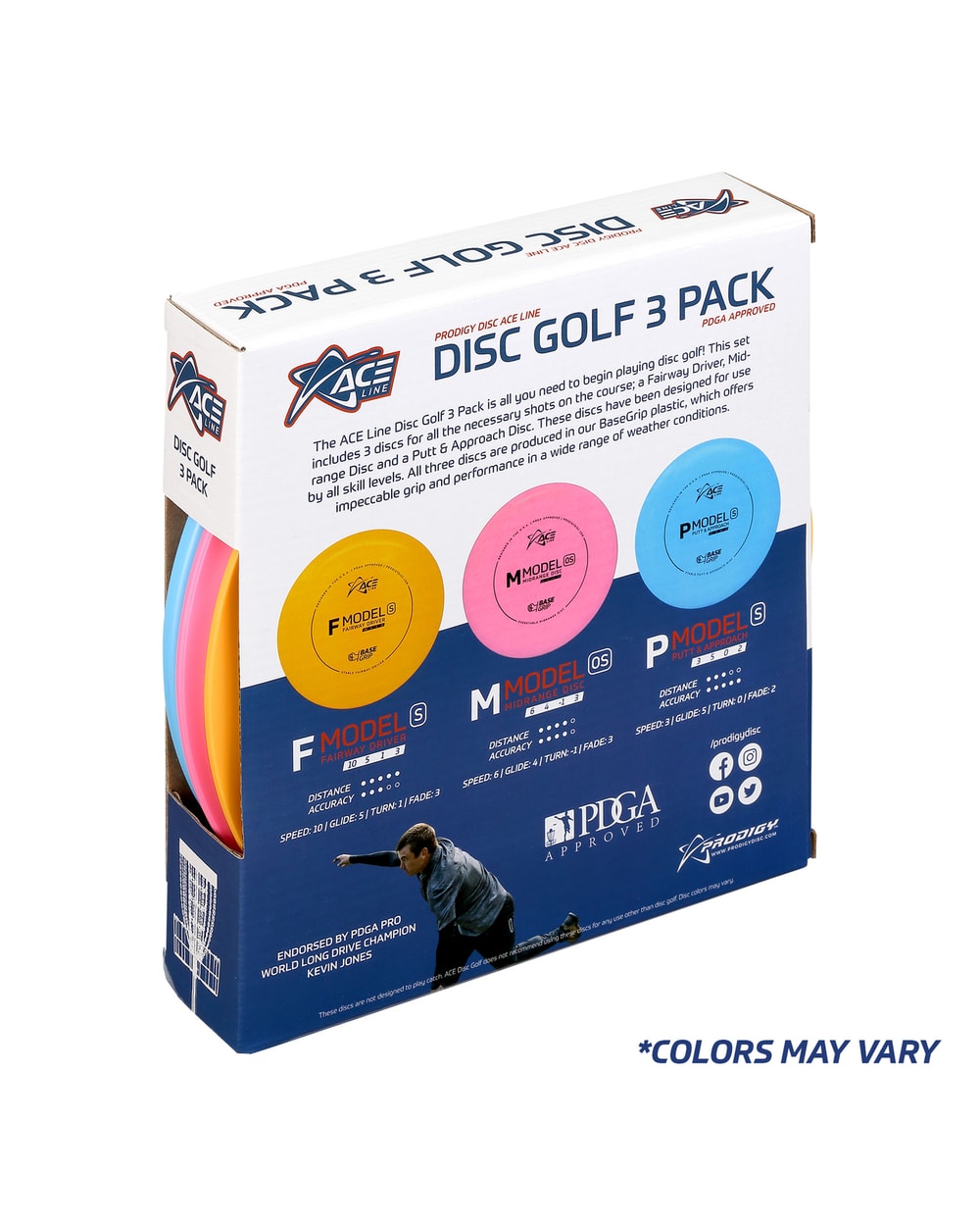 ACE Line Disc Golf 3 Pack