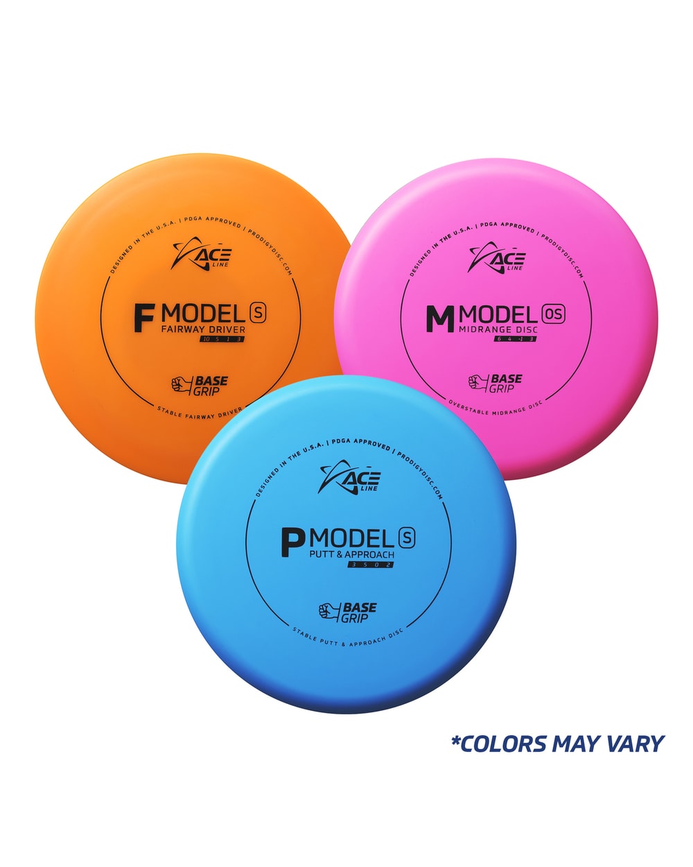 ACE Line Disc Golf 3 Pack