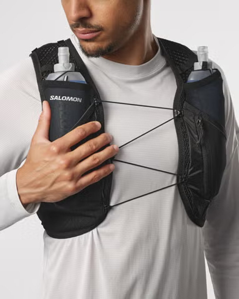 Salomon Active Skin 4 Running Hydration Jacket with Flasks