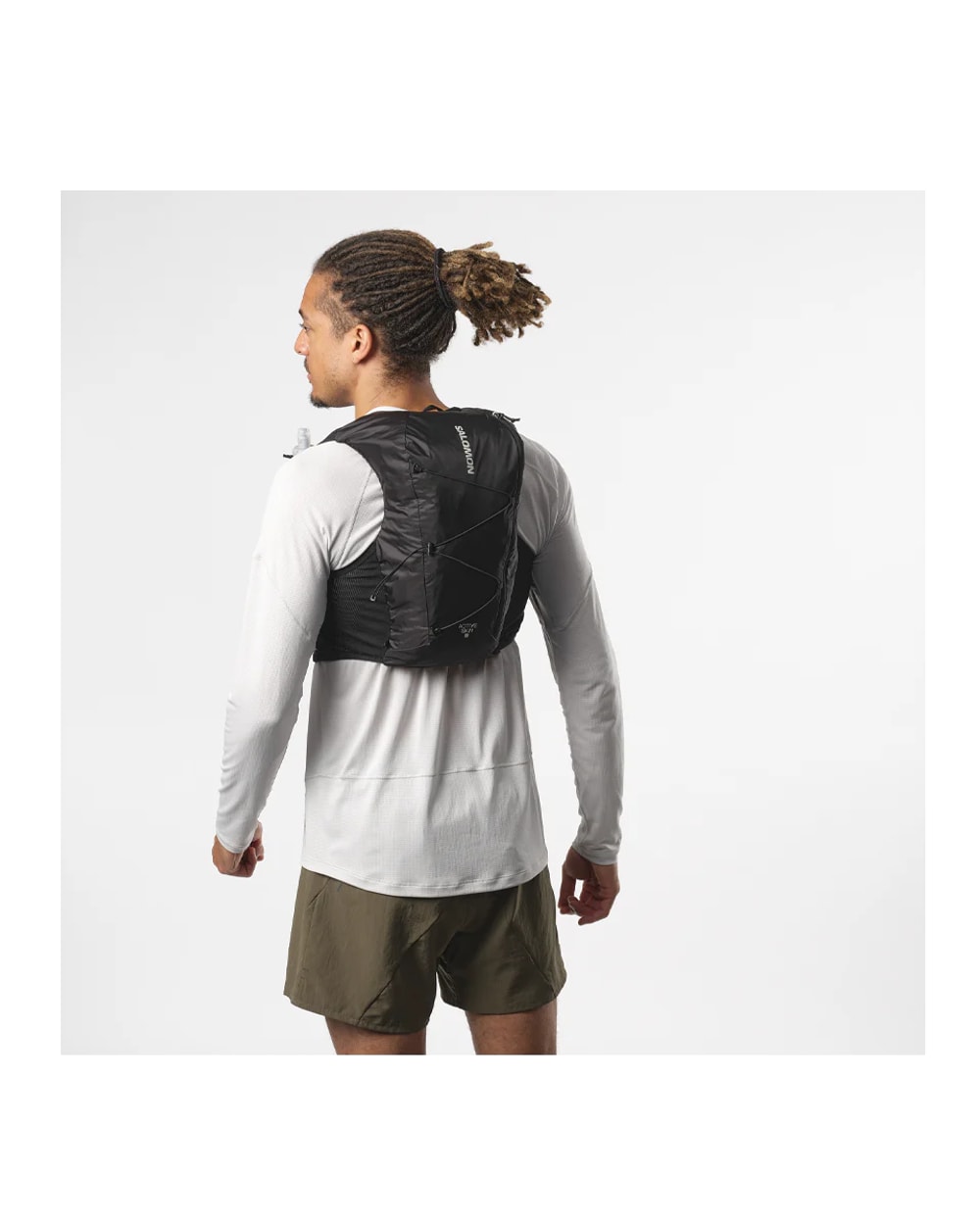 Salomon Active Skin 8 Unisex Running Hydration Vest With Flasks Included