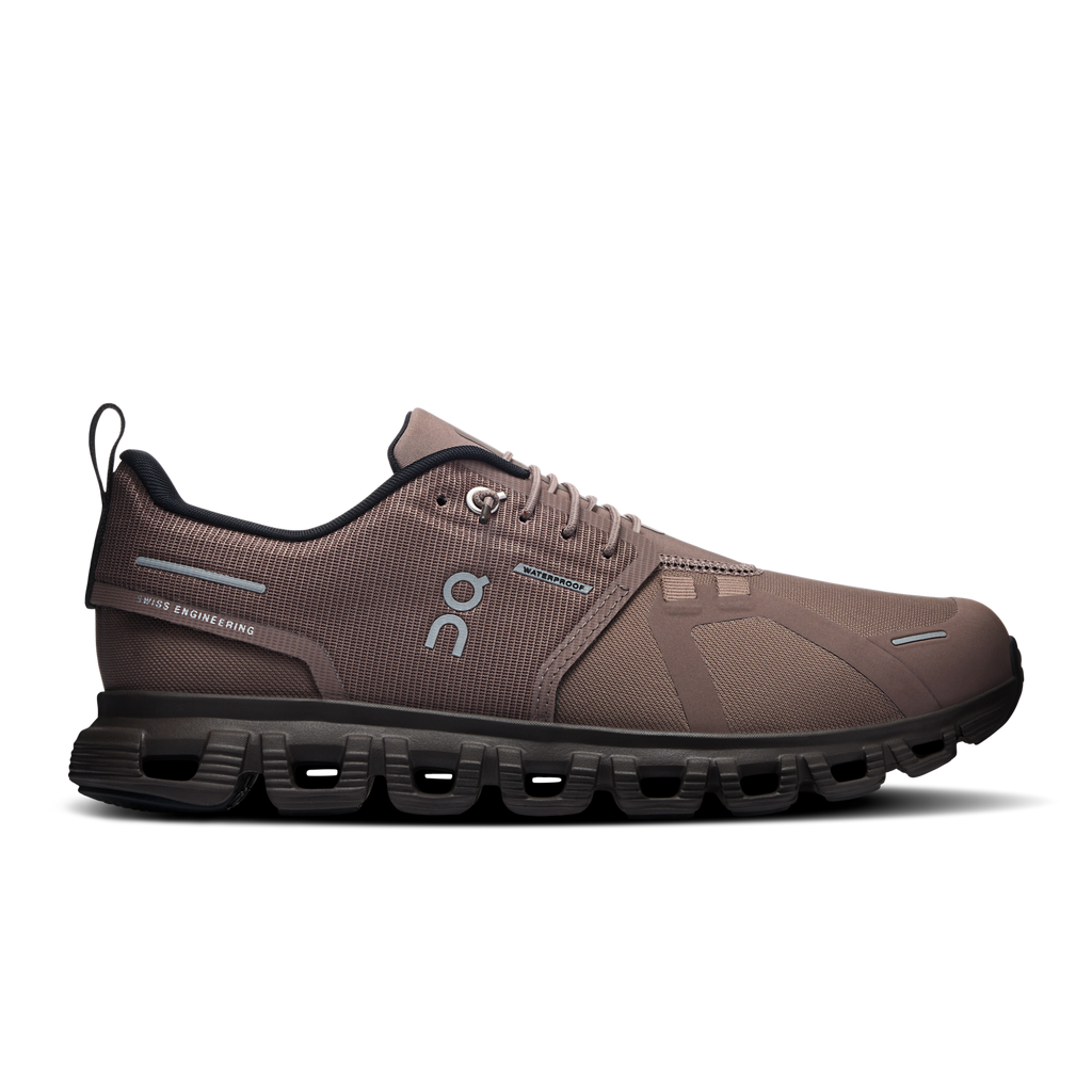 On Cloud 6 Waterproof Ash/Sable lateral