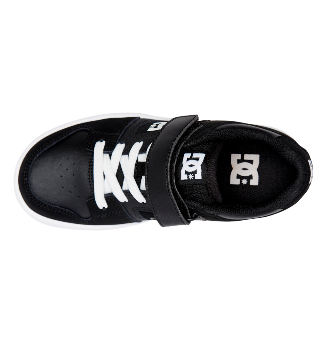 DC Toddler Manteca 4 Shoes - Black/White detail