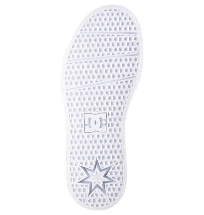 DC Girls' Youth Trase Slip-On Shoes in Pink/White