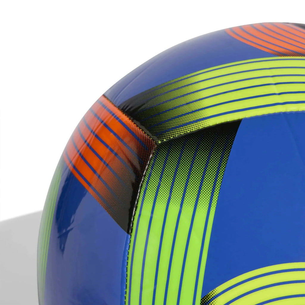 Adidas 2026 Major League Soccer Club Soccer Ball Hi-Res Blue - panel and seam detail