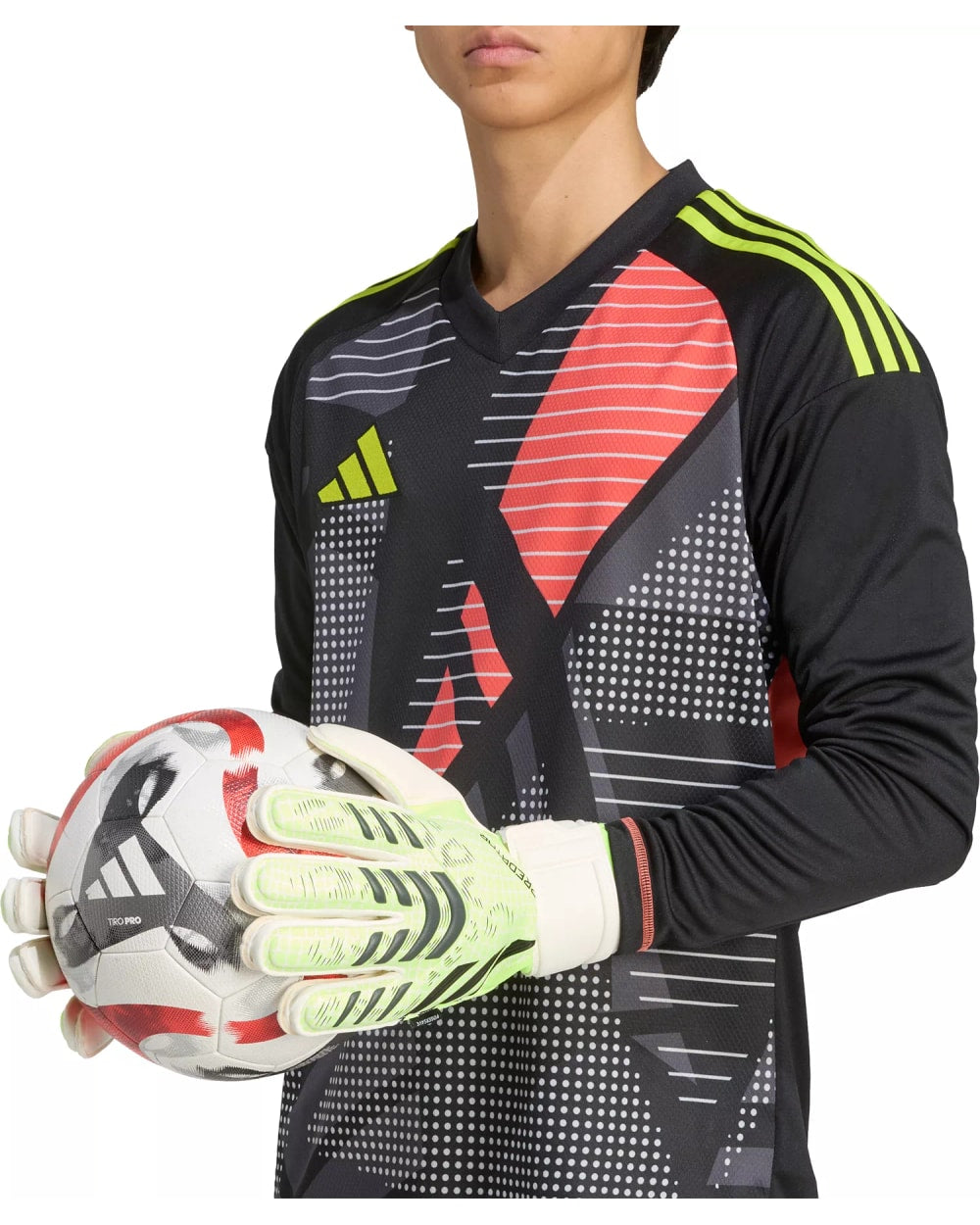 Adidas Adult Predator Match Fingersave Goalkeeper Gloves