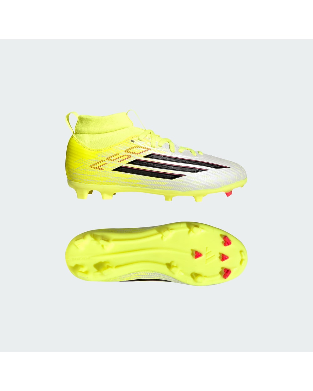 Adidas Kid's F50 League Mid Cut Firm Ground/Multi Ground Soccer Cleats