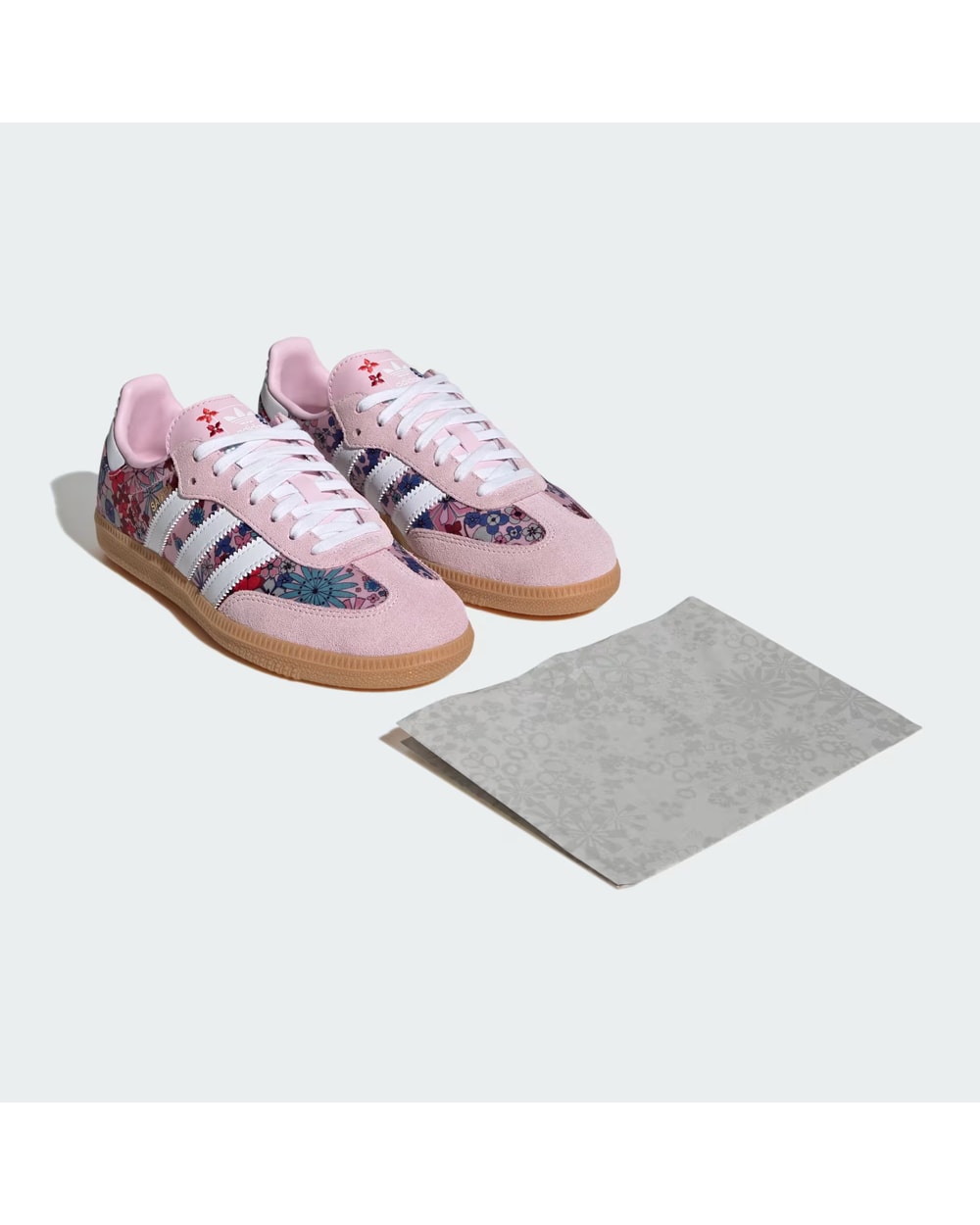 Adidas Kids Liberty London Samba OG Comfort Closure Elastic Lace Shoes