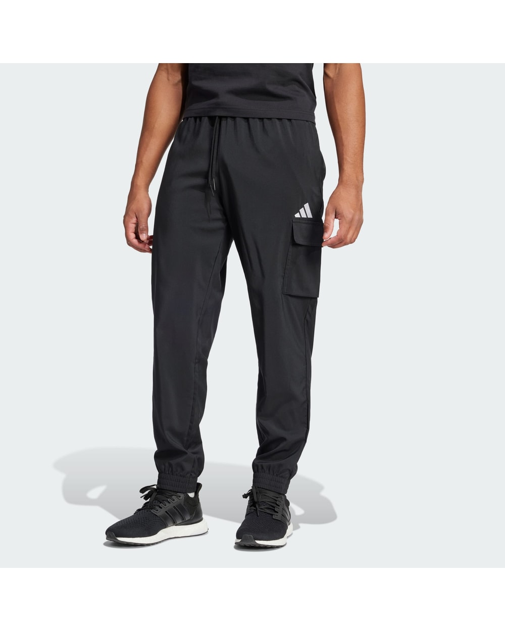 Adidas Men's Essentials Small Logo Cargo Pants