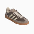 Adidas Men's Handball Spezial Shoes Earth Strata/Warm Vanilla/Gum - three-quarter front
