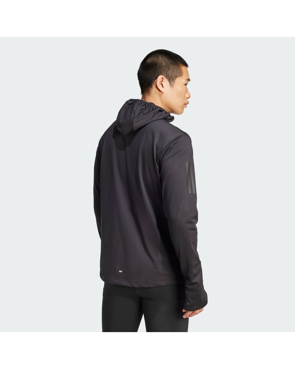 Adidas Men's Own The Run Winterized Hooded Half-Zip