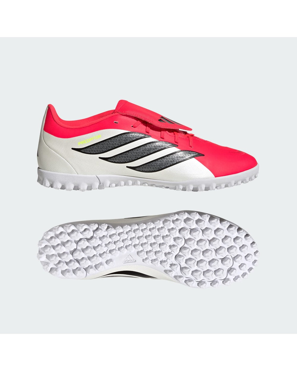 Adidas Men's Predator Club Fold-Over Tongue Turf Soccer Shoes