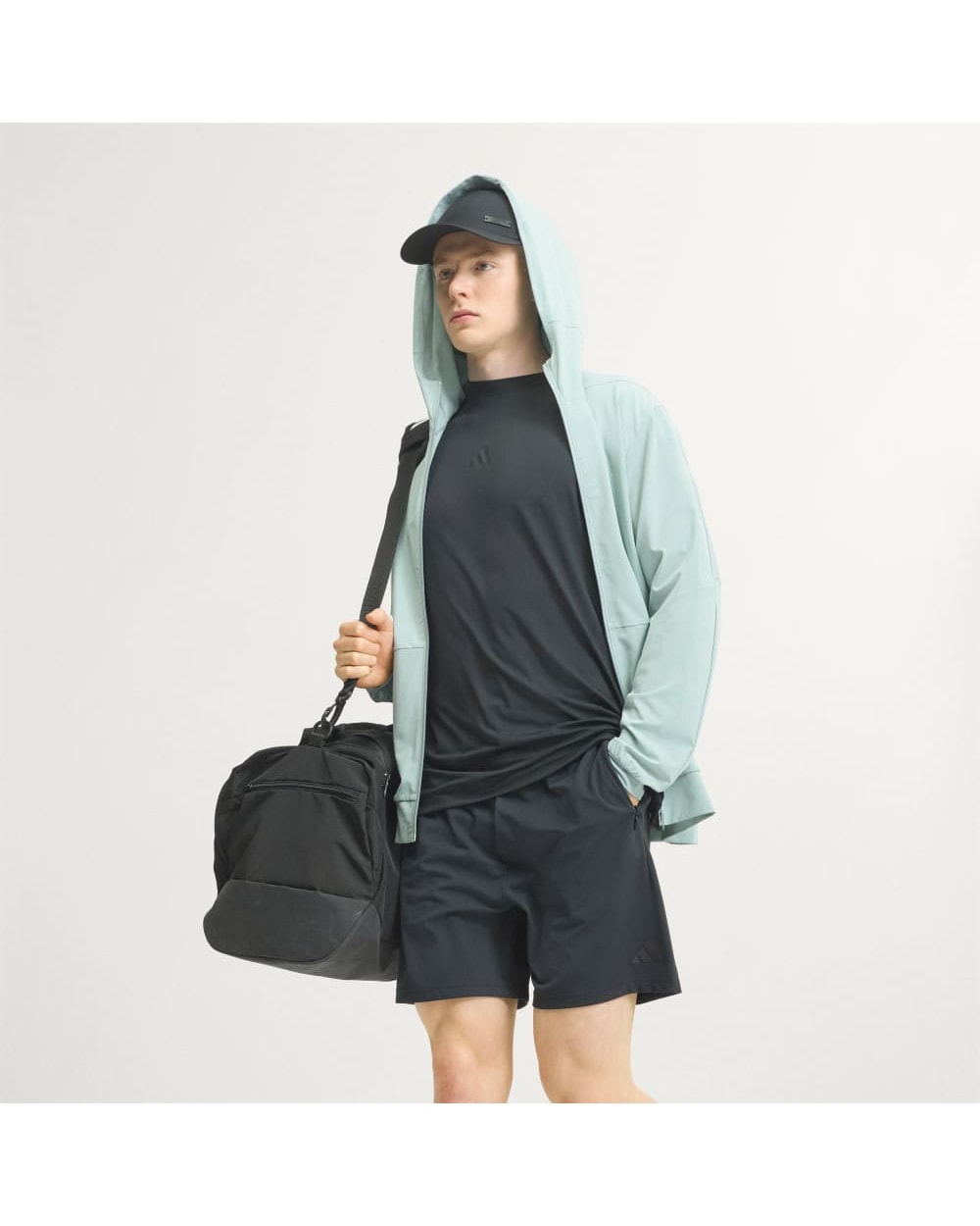 Adidas Puremotion 7 inch Shorts Black detail