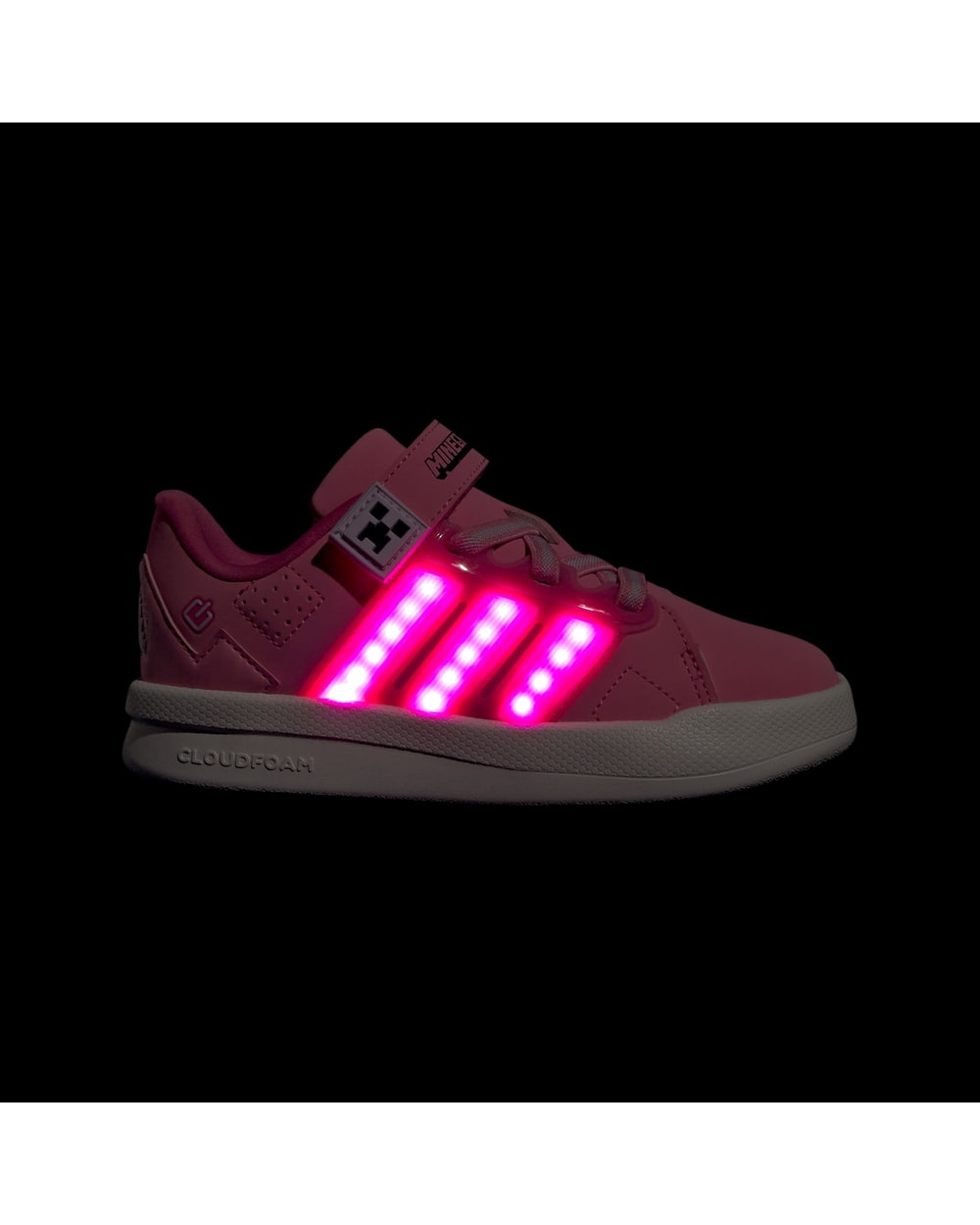 Adidas Minecraft Lightorama Toddler Court Shoes