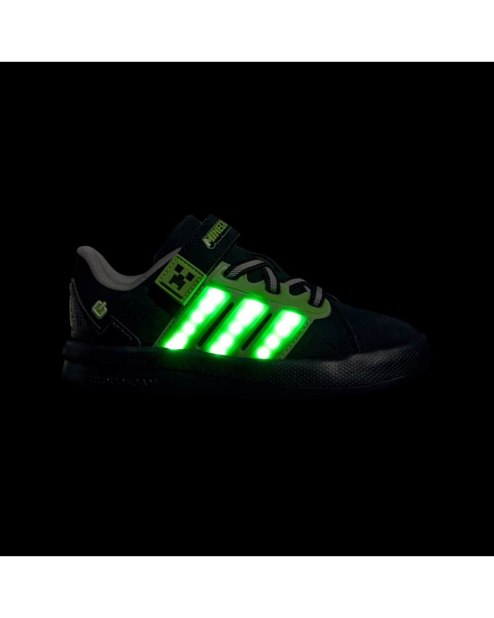 Adidas Minecraft Lightorama Toddler Court Shoes