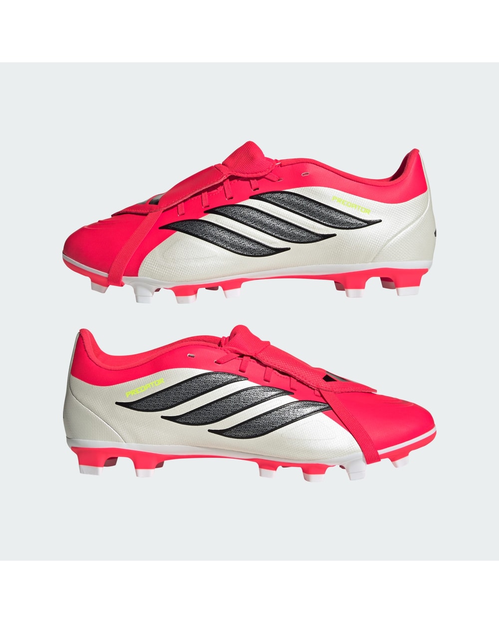 Adidas Men's Predator Club Fold-Over Tongue Firm Ground/Multi Ground Soccer Cleats